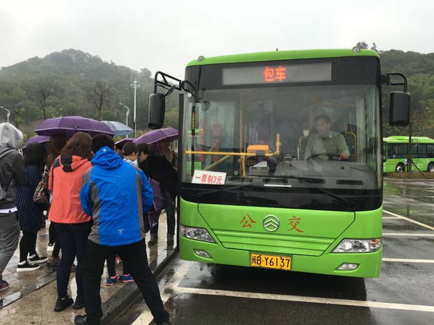 采訪團走進莆田：乘坐金旅純電公交環(huán)游湄洲島