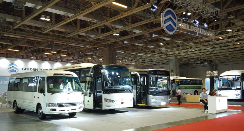 2019澳門車展金旅客車暢想綠色公共出行