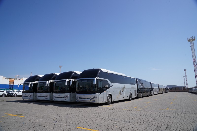 金旅客車批量出口沙特 拔得朝覲市場新頭籌