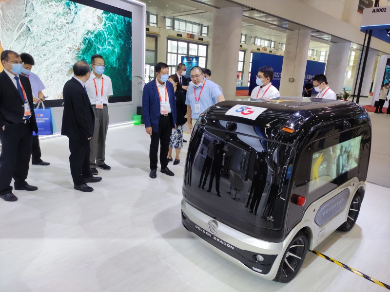 金旅自動駕駛物流車驚艷亮相“投洽會”