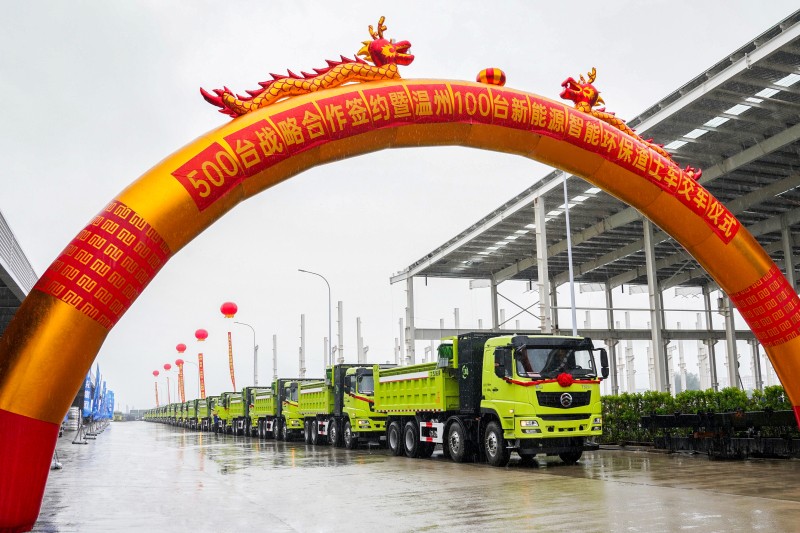 100臺！金旅純電重卡再次迎來盛大交付