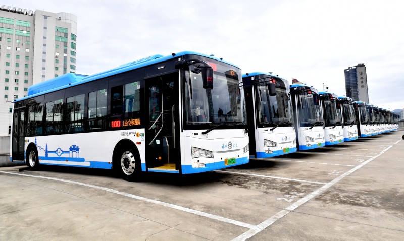 超400輛金旅純電動公交車陸續(xù)投用  福州綠色公交“鏈”萬家